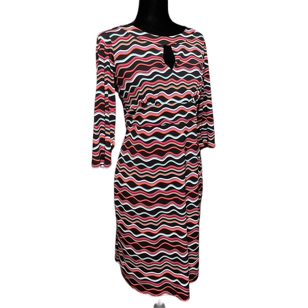 Emma & Michele Keyhole fitted dress Small
